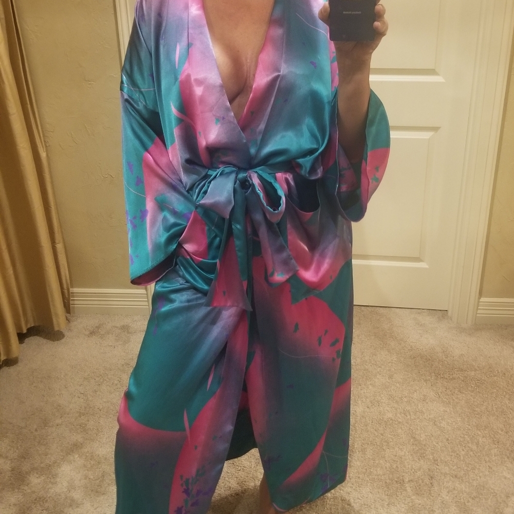 Flora Kung kimono robe dress